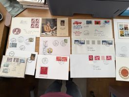 130 FDC/Sonderbriefe/AK Schweiz