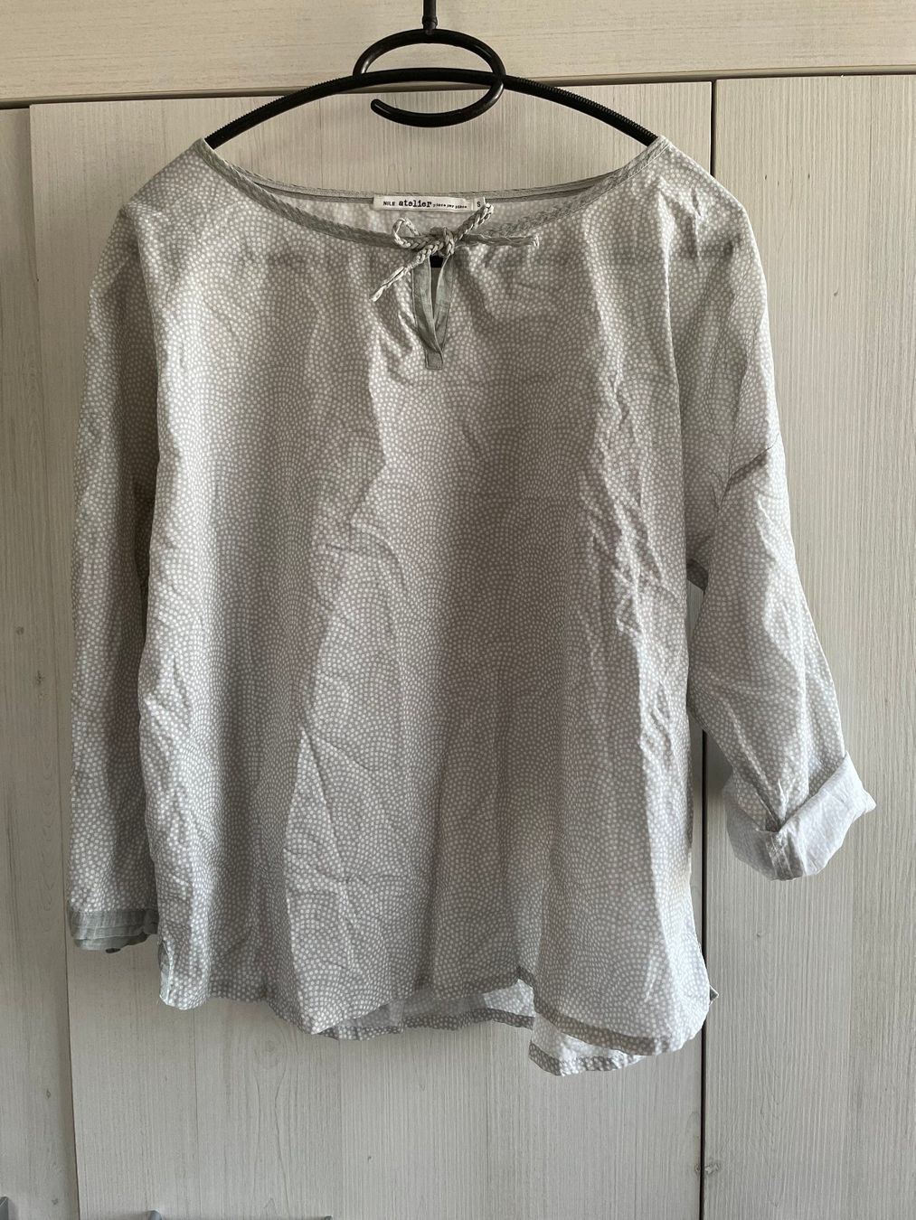 Nile Camicette: NILE atelier 100% Baumwolle Bluse - Gr. S – Usato da Kaltbrunn venduto da 123superman