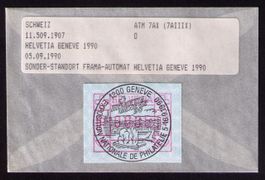 ATM 7Ax_S-VO 1200 GENÈVE _ Sonderstandort HELVETIA 90 !_Genf