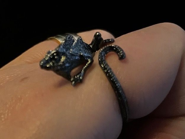 Anelli: Ring mit Eidechse (one Size) / Nr. 45 – Nuovo (secondo la descrizione) da Gams venduto da Mariawicca 3