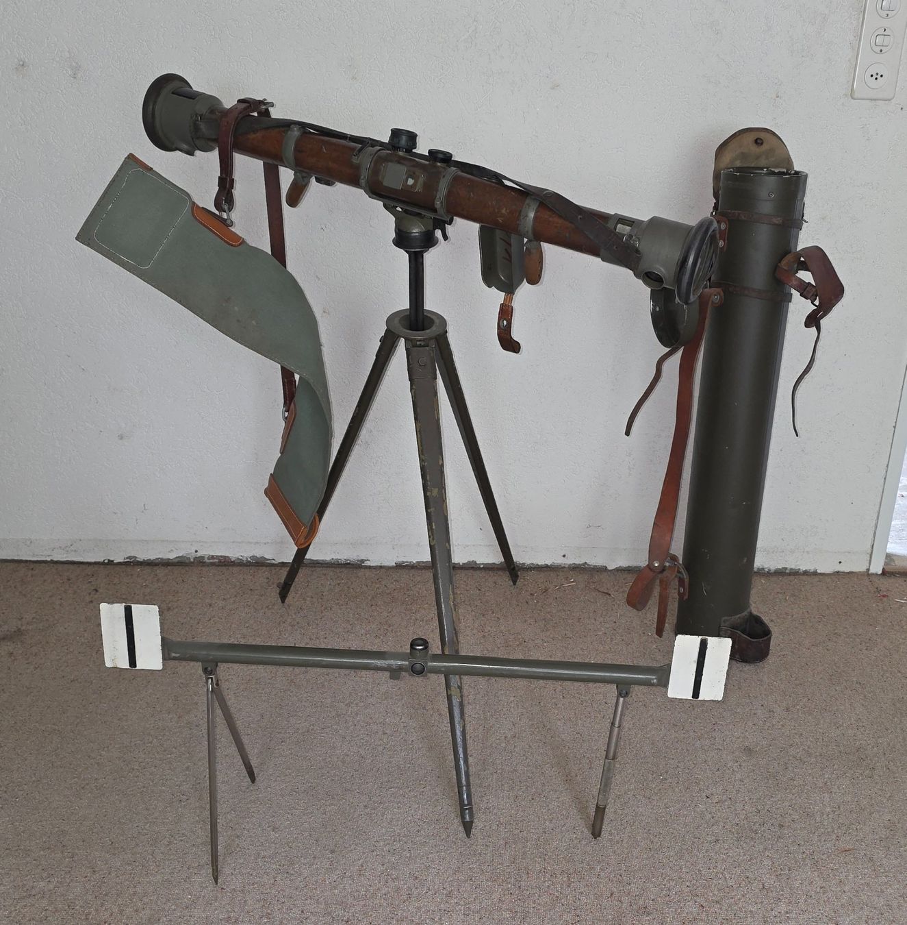 Wild Misurare: CH Armee Entfernungsmesser / Telemeter  TM  Nr. 307 /  1938 – Usato da Obermumpf venduto da oiskypoisky 8