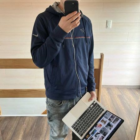 Nike Ronaldinio Trackjacket Blue