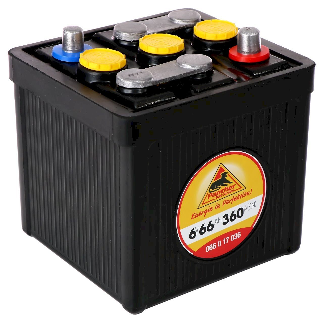 Batterie: Panther Oldtimer Autobatterie 6V 66Ah – Nuovo e nell'imballaggio originale da Bottighofen venduto da zaap 1