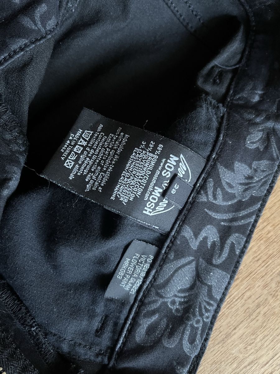 Mos mosh Pantaloni: Mos Mosh Hose Gr 38 schwarze – Nuovo e nell'imballaggio originale da Aarberg venduto da Jakaro 6