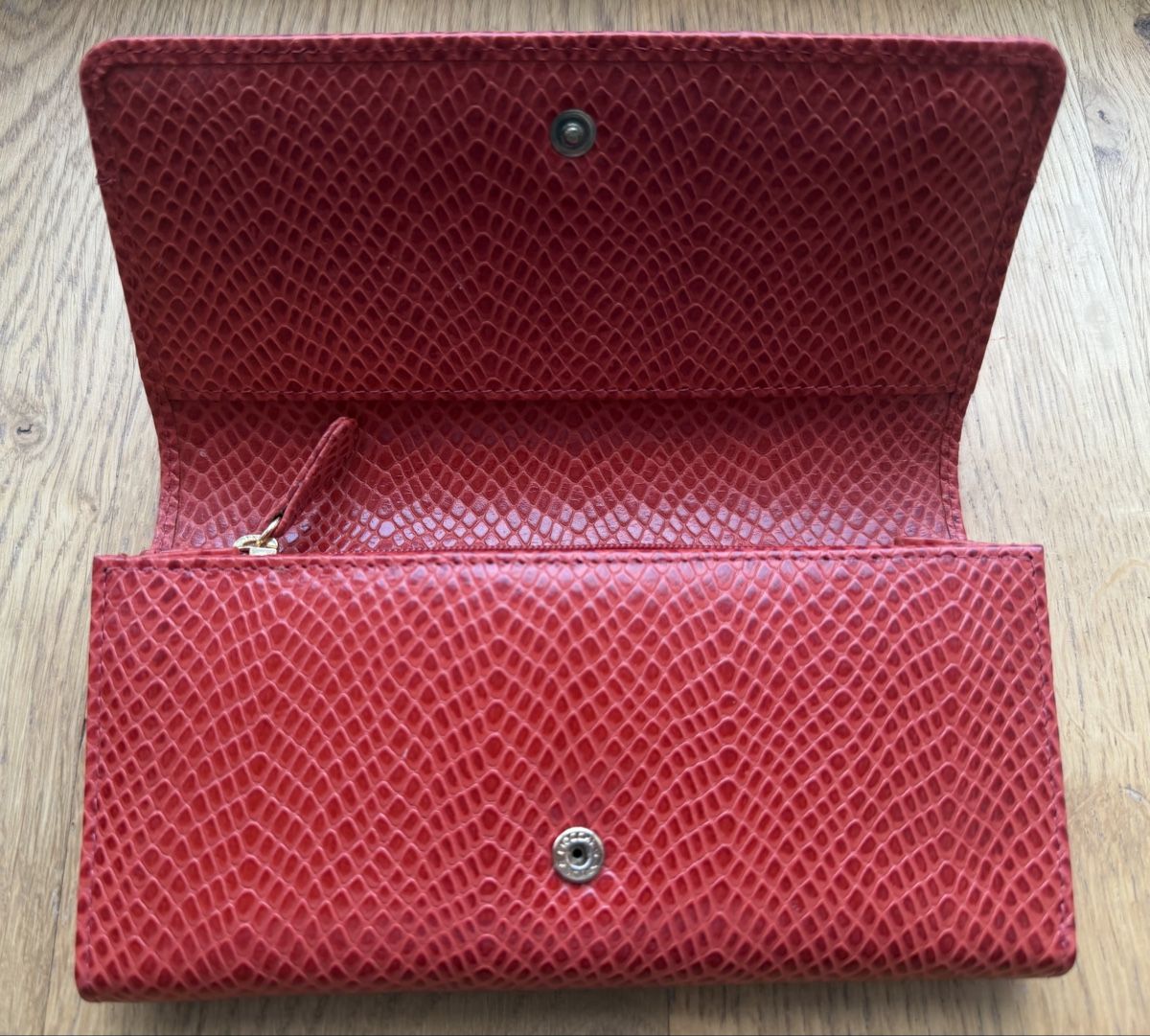 Portemonnaie: Red Jasper Conran snakeskin effect purse – Neu (gemäss Beschreibung) aus Maur von ric_rkt2 1