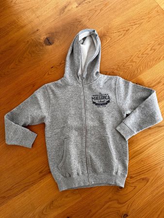 Kapuzen Jacke Gr. 146/152 (12 Jahre), graumeliert