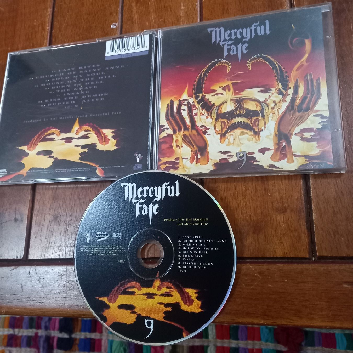 CD: mercyful fate - 9 – Usato da St-Cergue venduto da VeganWarrior