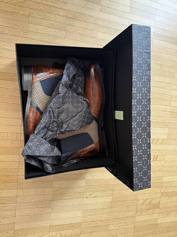 Chaussures hommes: Lederstiefel Melvin&Hamilton Gr. 42 – D'occasion à Birmensdorf ZH par KSw27 2