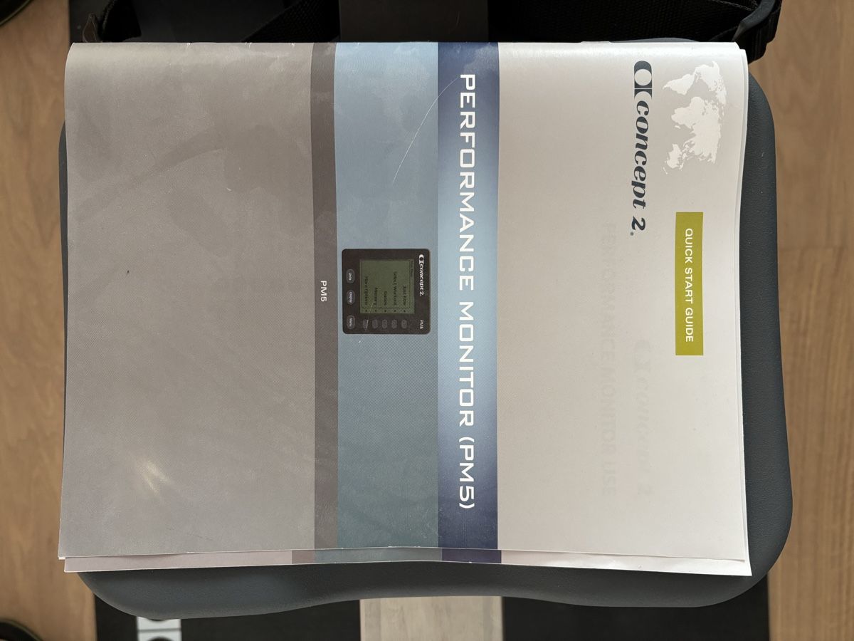 Concept 2 Hometrainer: Concept 2 PM5 Rowing Machine Like new only 82,000km – Gebraucht aus Schindellegi von jac_55n5 6
