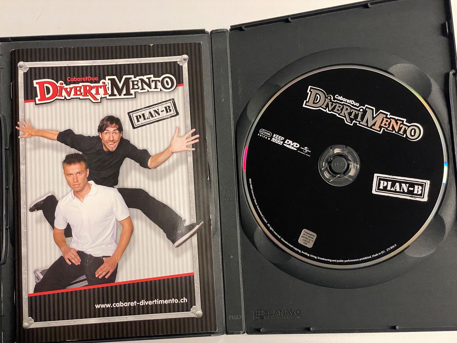 Alle DVDs: Divertimento Plan-B + Bonus CD – Gebraucht aus Muri b. Bern von AdidasCollector 4