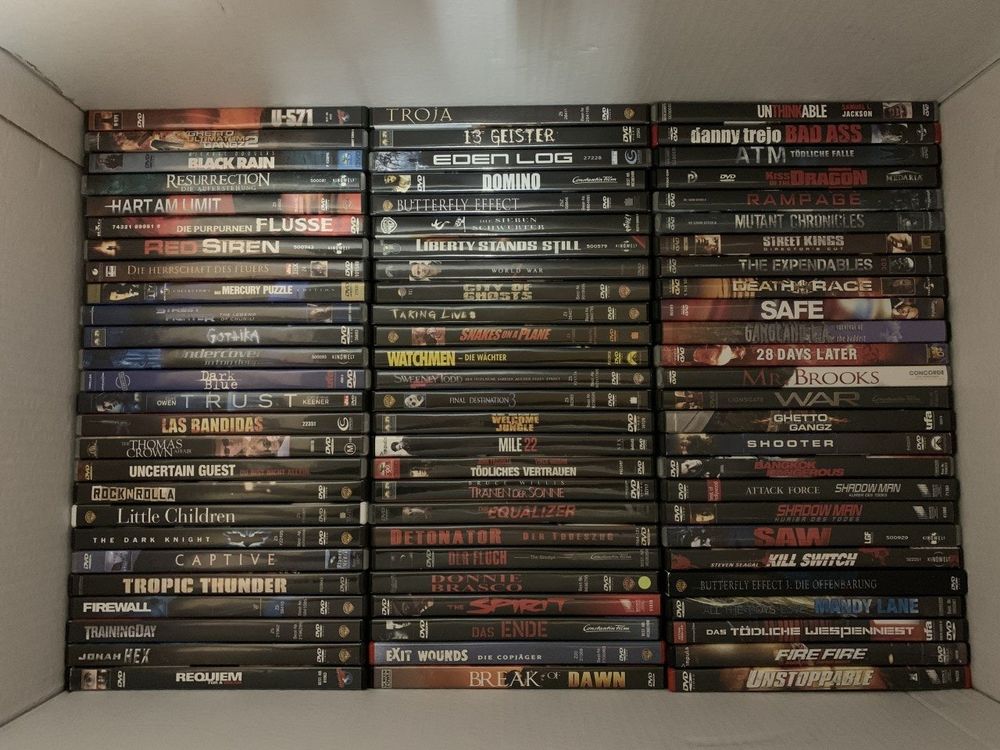 Film-Sammlung (über 200 DVDs) | Kaufen auf Ricardo