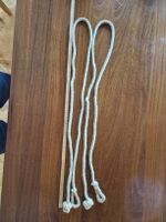 2 Seile, 1.8 m, Schlaufe und Knoten. Kinderschaukel