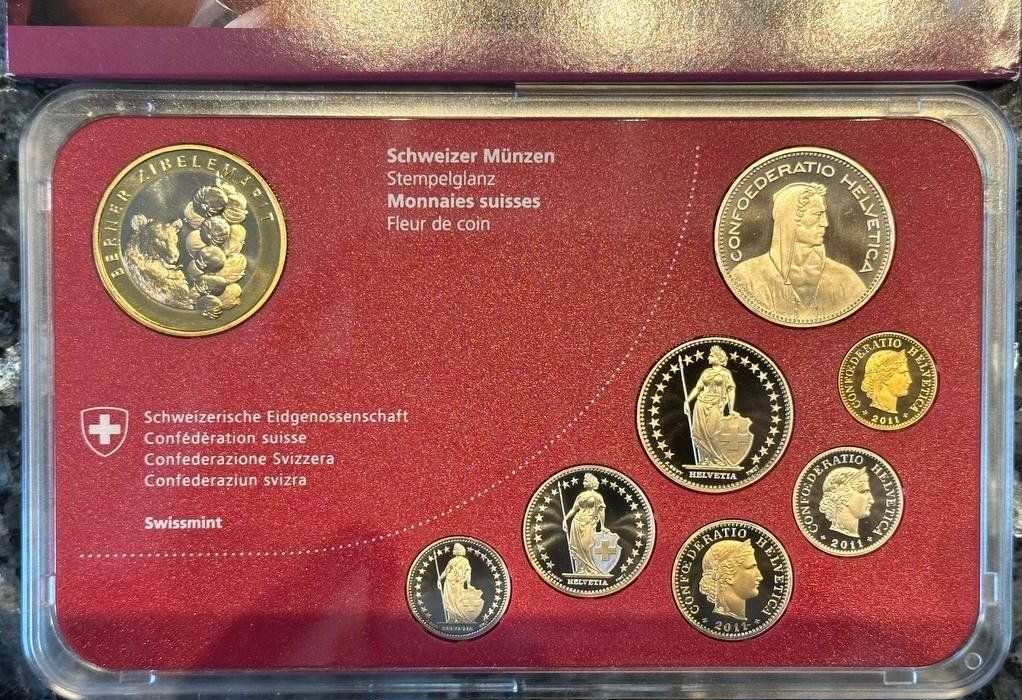 Tutti le monete: Schweizer Münzsatz 2011 Zibelemärit Bern, Stempelglanz – Nuovo e nell'imballaggio originale da Beringen venduto da Mantafisch1 3