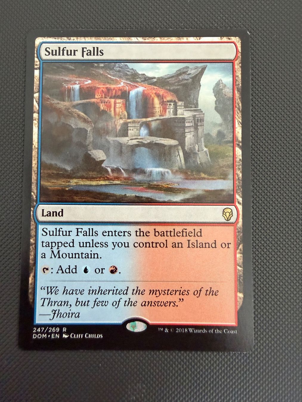 Magic The Gathering Carte collezionabili: Sulfur Falls – Usato da Ulisbach venduto da joelsj