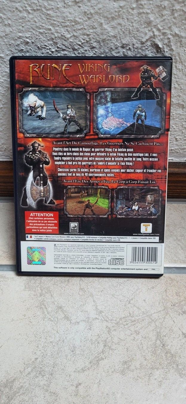 Sony Giochi: PS2 - Rune Viking Warlord – Usato da Münsingen venduto da Heroism2010 1