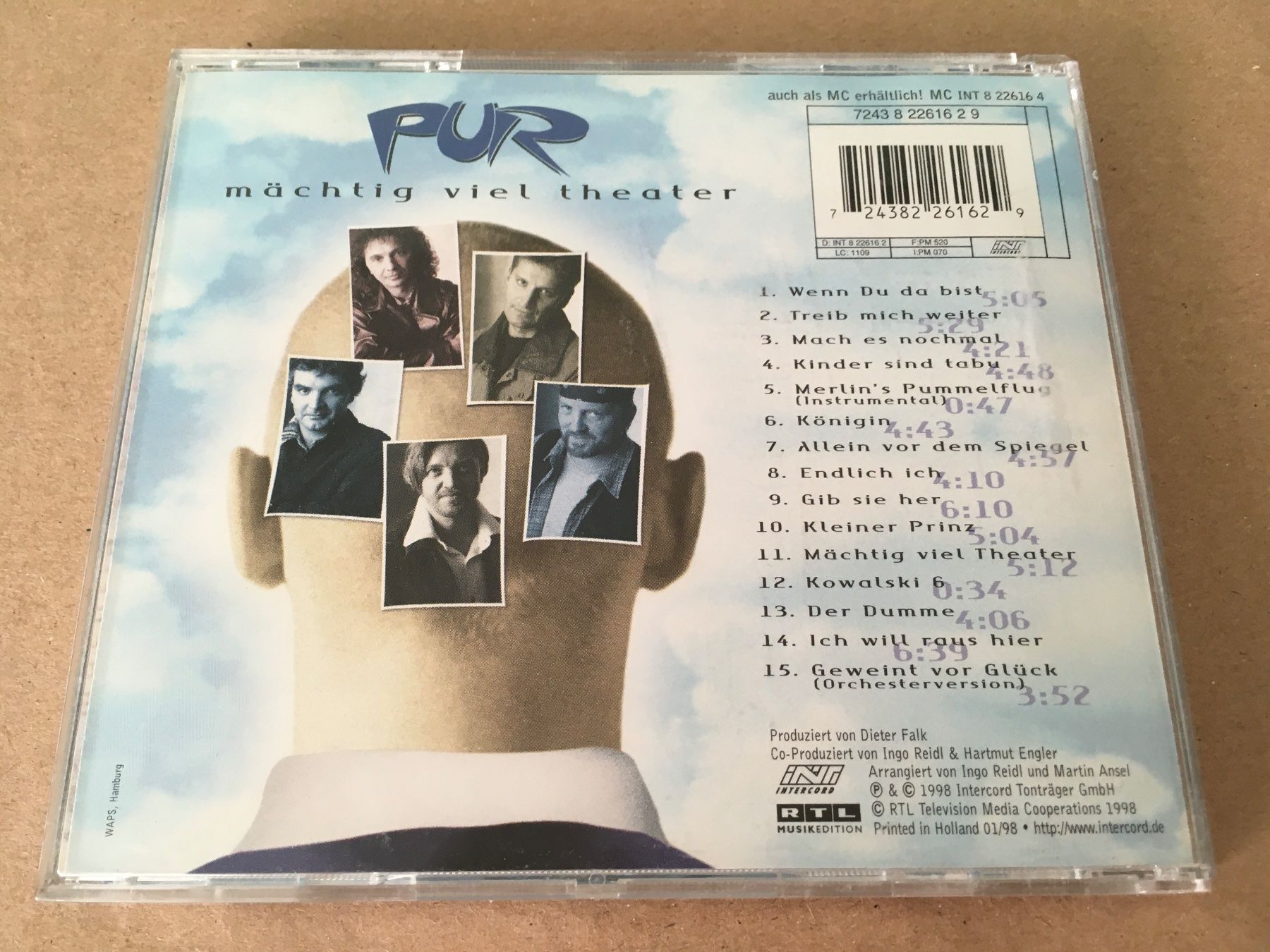 CDs: Pur - Mächtig viel Theater -CD- – Gebraucht aus St.Gallen von MedienJoe 1