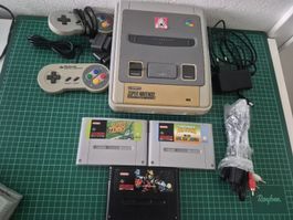 Nintendo Super NES Bundle - Great Condition! PAL SNES