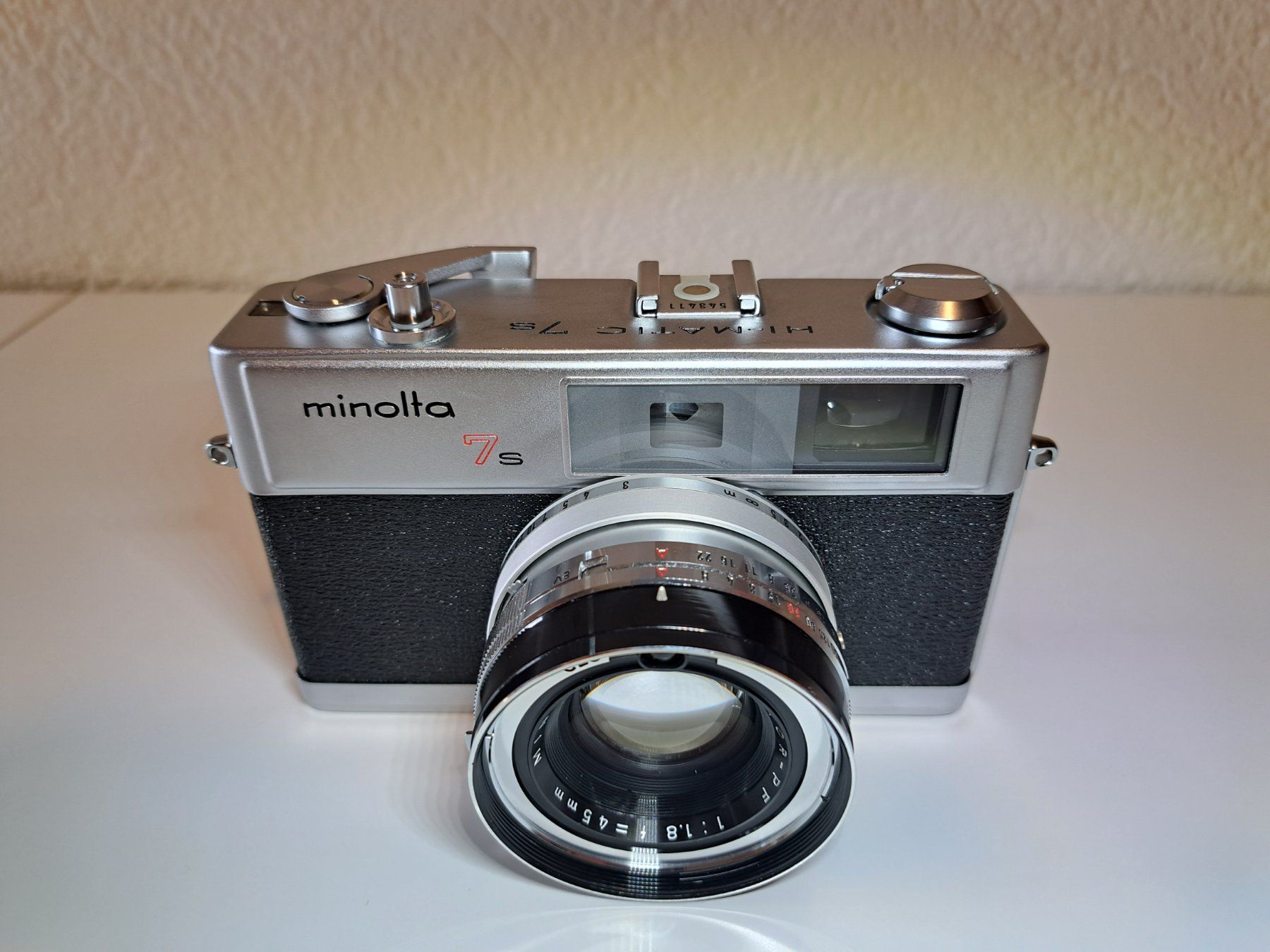 Minolta Fotocamera: Minolta HI MATIC 7s – Usato da Ringgenberg BE venduto da Veloeli- 3