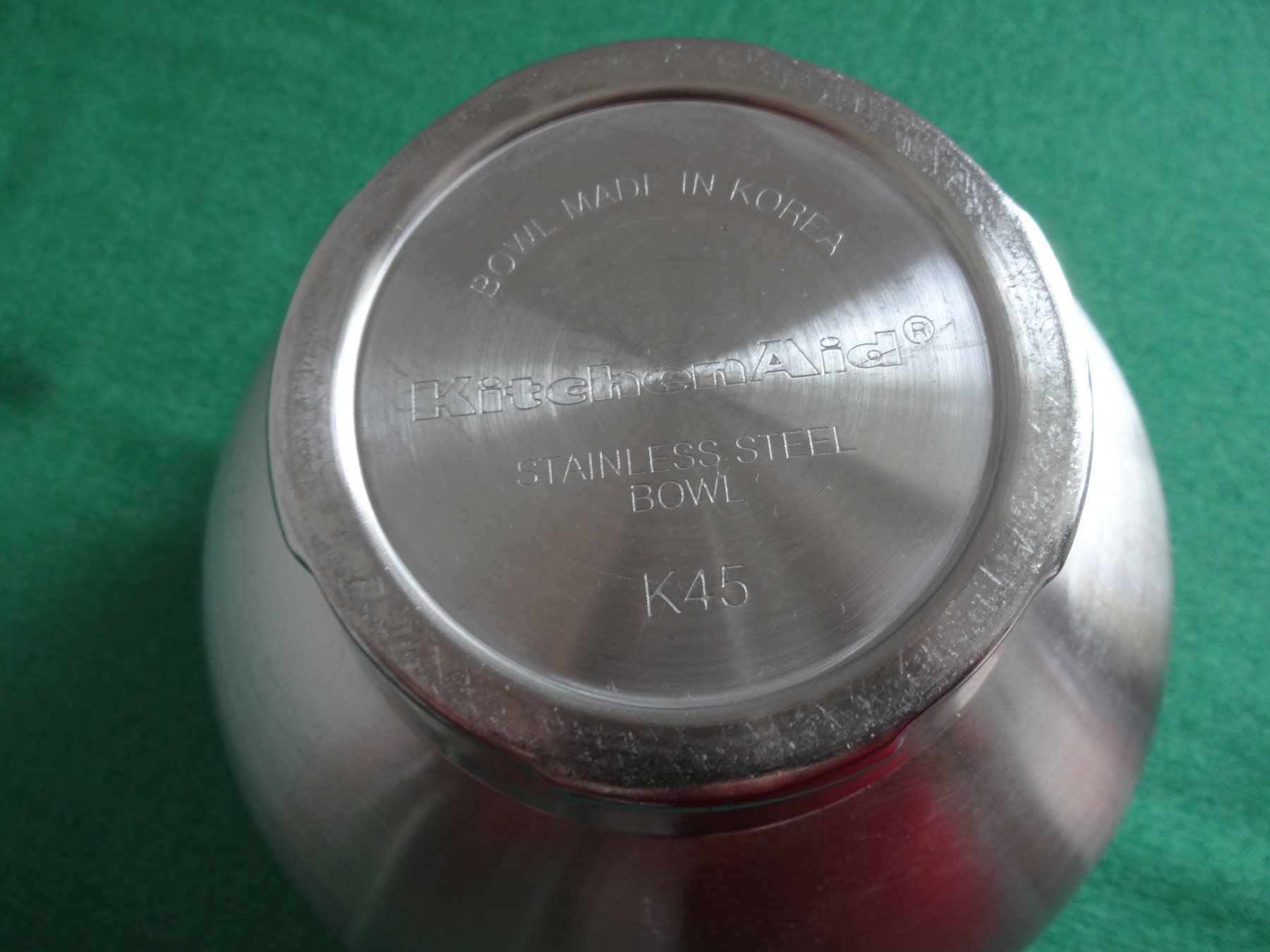 Kitchenaid Ciotole: KitchenAid  Edelstahlschüssel  K45 – Usato da Frauenfeld venduto da Jahy 3