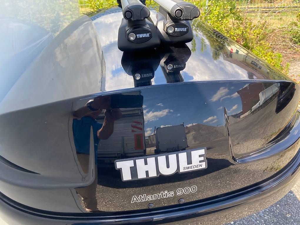 Coffres de toit: XXXL Thule Atlantis 900 mit oder ohne Dachträger – D'occasion à Leuzigen par Doppelrad 2