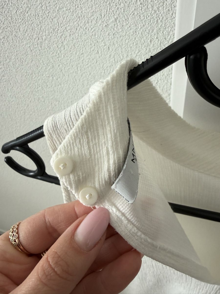 Mango Vestiti: MNG Basics Kleid, weiss, Gr. S – Usato da Frauenfeld venduto da sharonhabrik 5