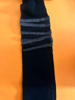 Strumpfhose Glitzerband, Grösse S/M, 1 Stück in Schwarz