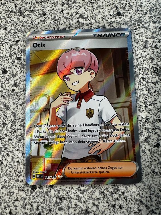 Pokemon Otis 141 /131 Prismatic Evolutions Deutsch (Neu (gemäss ...