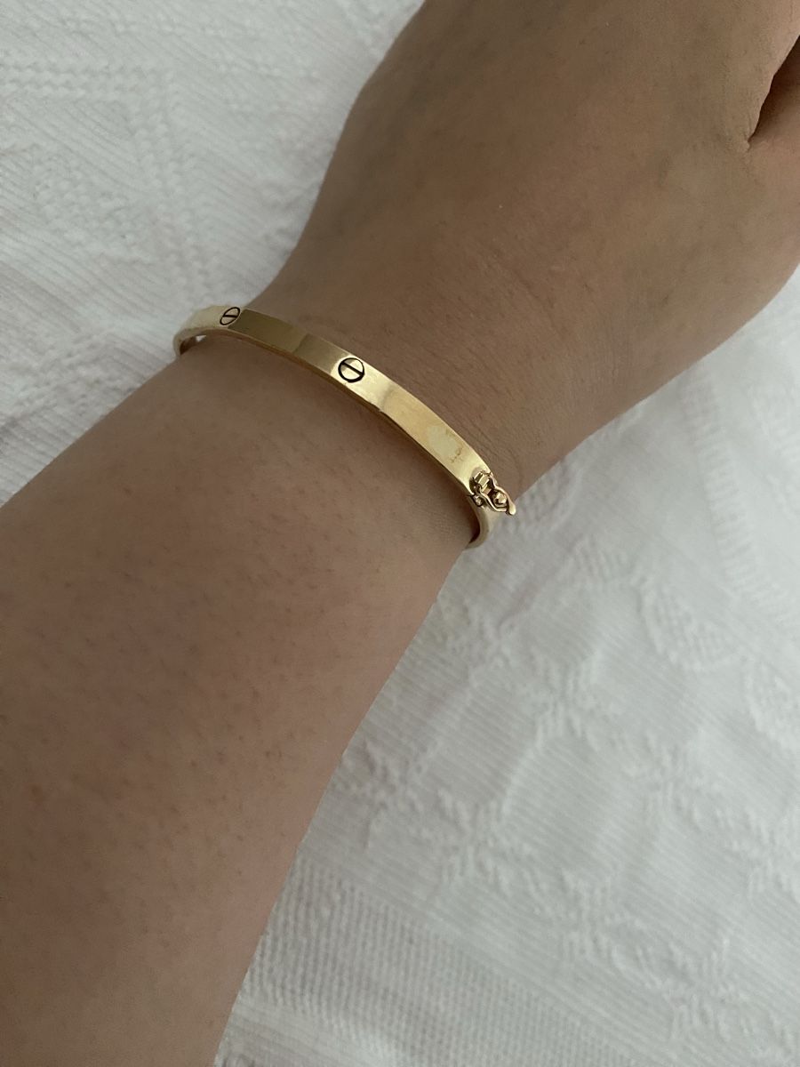 Armbänder & -reifen: Massives 18K Goldarmband – Gebraucht aus Zürich von Sousou76. 3