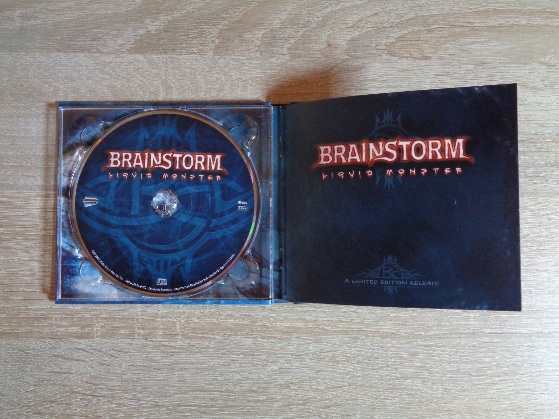 CD: BRAINSTORM - LIQUID MONSTER ( VERGRIFFEN ) CD +DVD – Nuovo (secondo la descrizione) da Weiningen ZH venduto da Princebebe 1