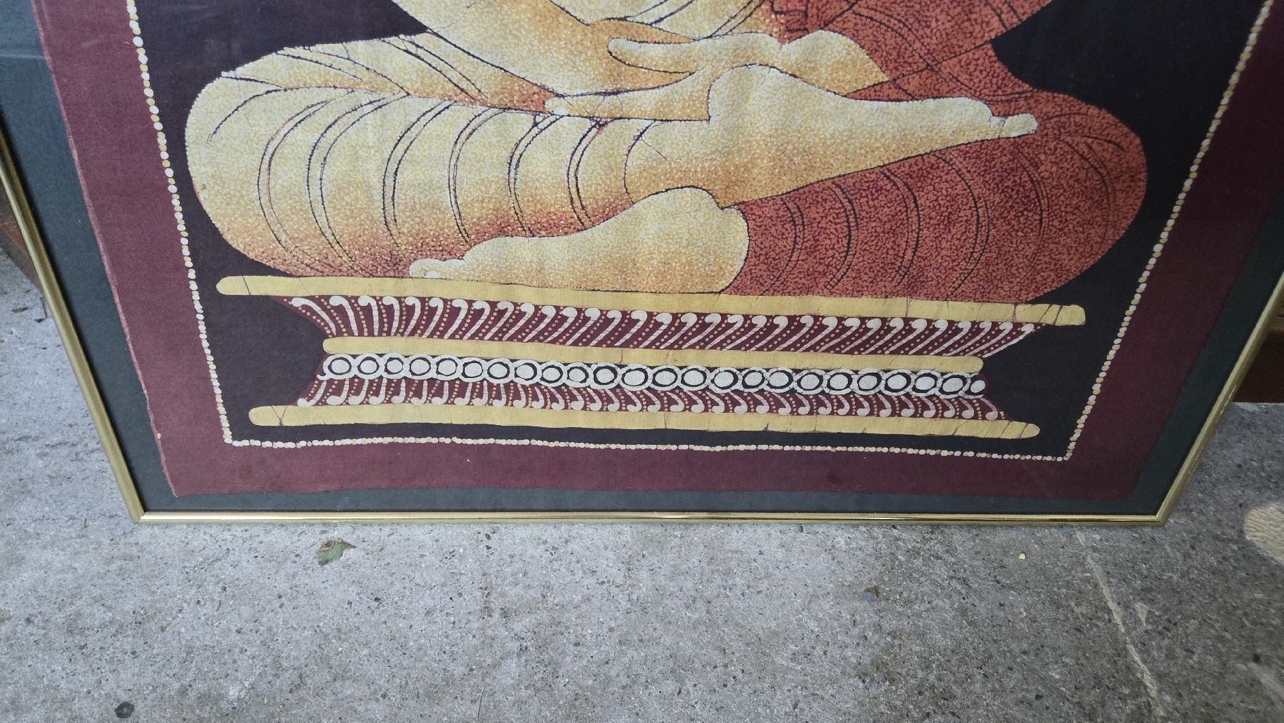 Foto & Immagini: Buddha Bild, Tibetisches Thangka – Usato da Uzwil venduto da BrokiFloh 3