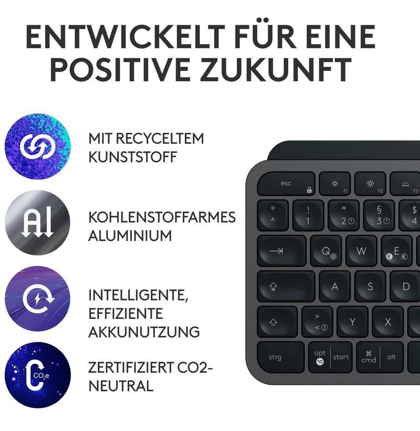 Logitech Tastiere: Logitech MX Keys S Combo Maus und Tastatur Set – Nuovo e nell'imballaggio originale da Wettingen venduto da Schabernack_sam 4