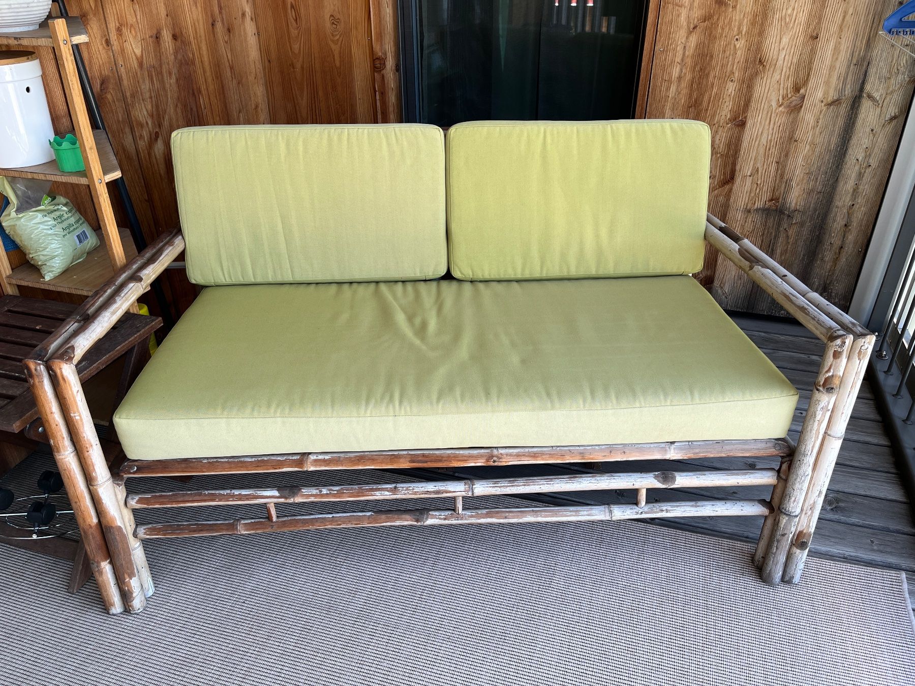 Lounge-Sofa aus Bambus fr Balkon oder Terrasse (Gebraucht) in Zrich fr  CHF 100  nur Abholung auf Ricardo kaufen