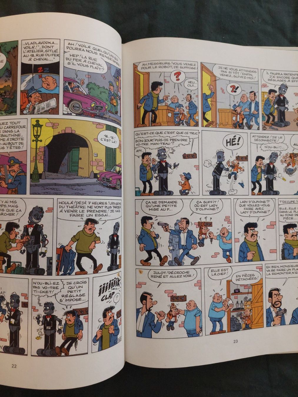 Comics: Benoît Brisefer T.8 Hold-Up sur Pellicule EO 1993 TBE – Gebraucht aus Genève von Blu_BD 5