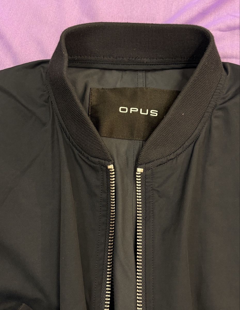 Opus Giacche: Dunkelblaue OPUS Bomberjacke – Usato da Aarau venduto da Secondfish 2