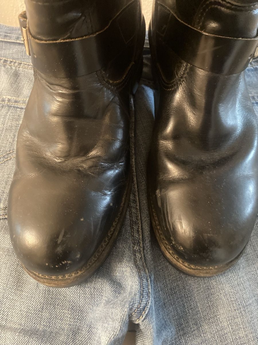 Scarpe da uomo: Biker Stiefel Chippewa Grösse 8,5 = 41 – Usato da Sempach venduto da timesarechanging 5