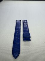 Cartier Lederband Original Blau 16/16mm