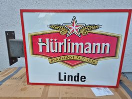Leuchtreklame Bier Brauerei Hürlimann