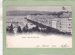 Genève Quai des Eaux-vives 1902