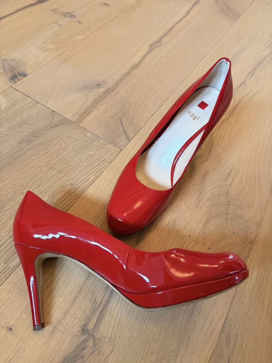 Högl Damenschuhe: Red Högl high-heels – Gebraucht aus Zürich von V_I 2