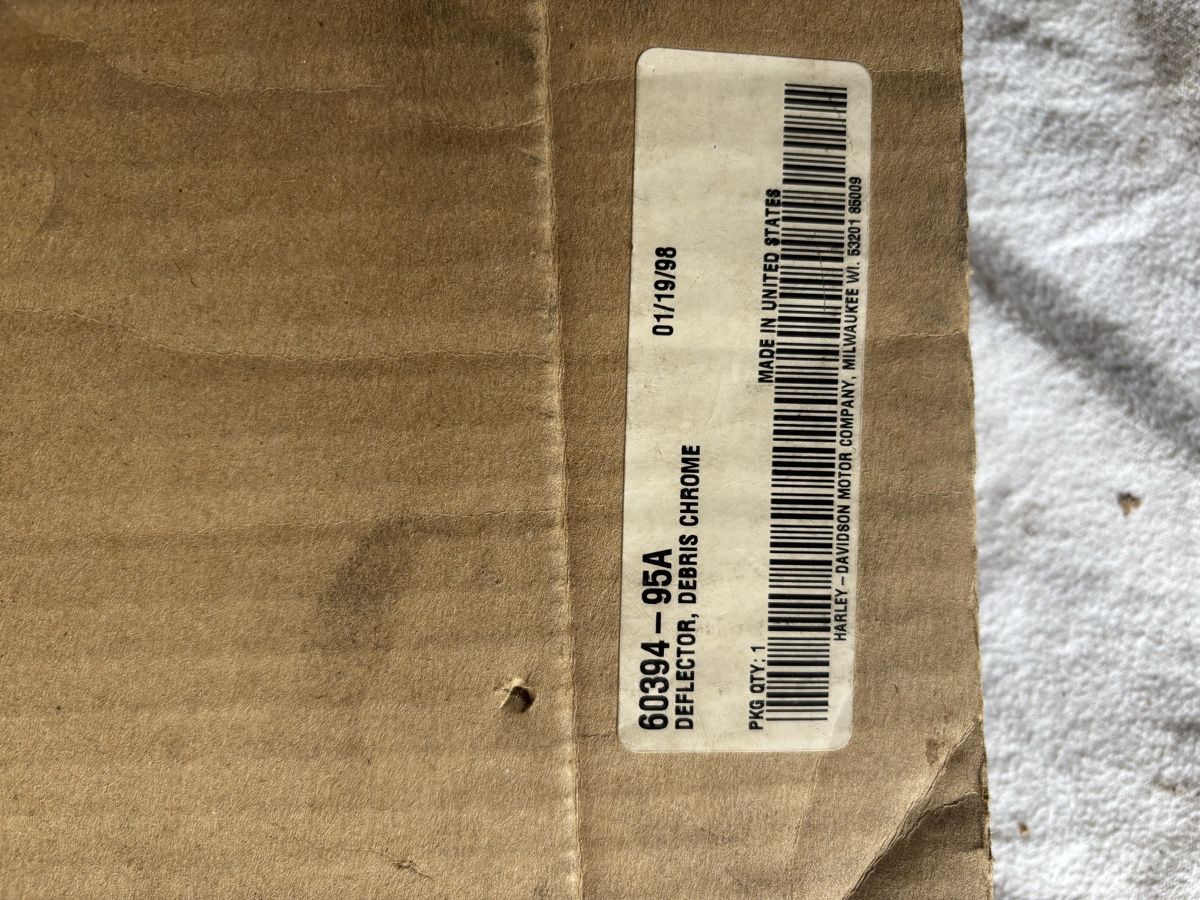 Harley-Davidson Tutti i ricambio per moto: Harley Davidson Riemenschutz Softail 60394-95A – Nuovo (secondo la descrizione) da Schötz venduto da Harley35 4