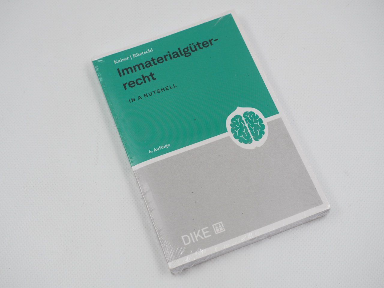 Livres: Immaterialgüterrecht - In a Nutshell (26100619PL) – Neuf avec emballage d'origine à Zürich par fundsachenverkauf