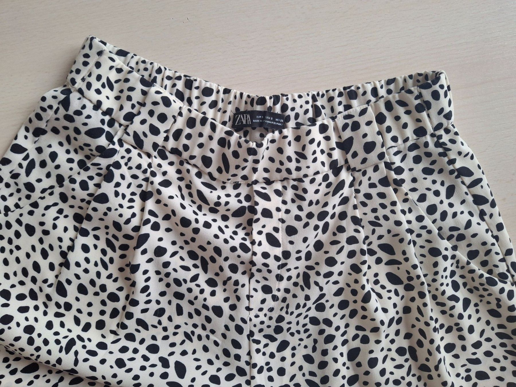 Pantaloni: Leichte Hose mit Muster, Grösse S, Zara – Usato da Walterswil SO venduto da mel_5b2h 3