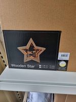 Neu Wooden Star Holzstern
