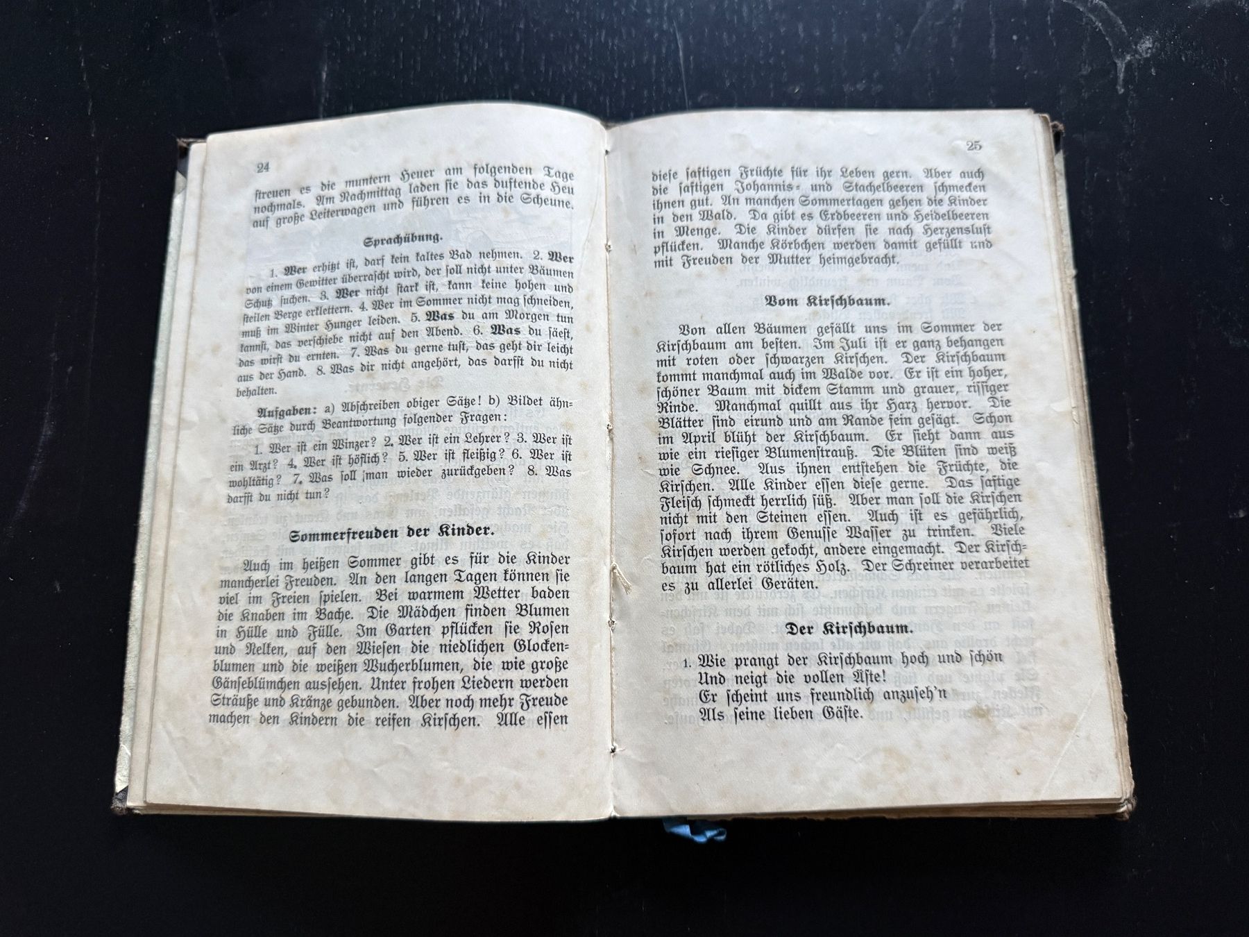 Livres: Lehrbuch Glarus 1908 Das Buch der dritten Klasse Schulbuch – D'occasion à Erstfeld par Uhu1980 3