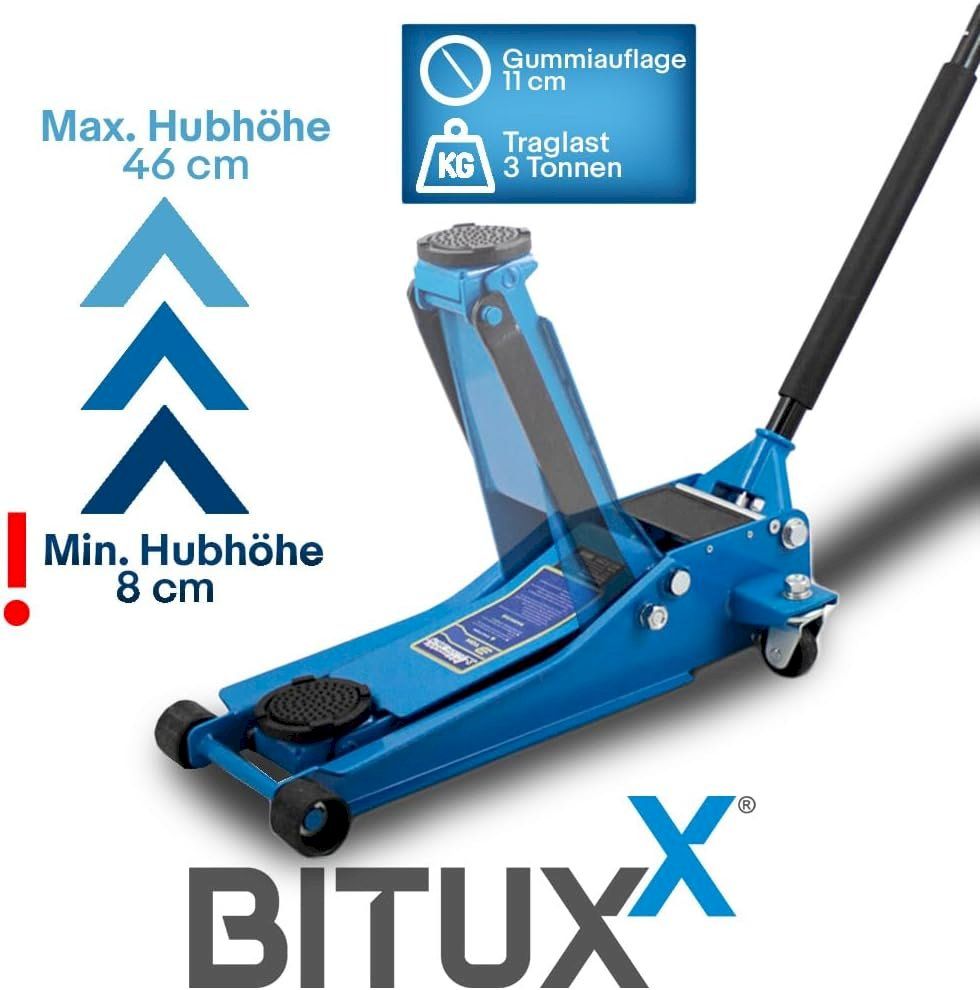 Hebebühne & Wagenheber: Bituxx Rangierwagenheber hydraulisch 3T – Neu und originalverpackt aus Bottighofen von zaap