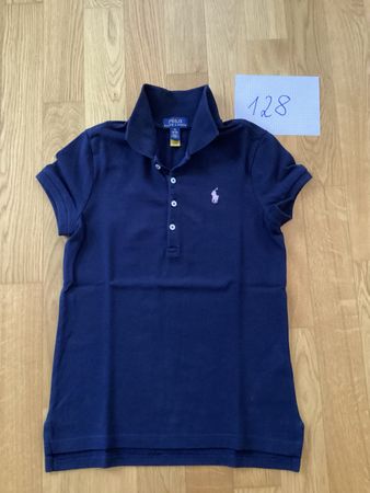 Polo Ralph Lauren, dunkelblaues, kurzarm T-Shirt, Grösse 128