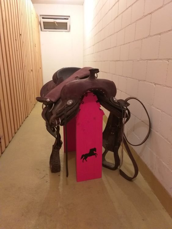 WALDHAUSEN Westernsattel 16 Zoll - Brauner Großpferde Sattel