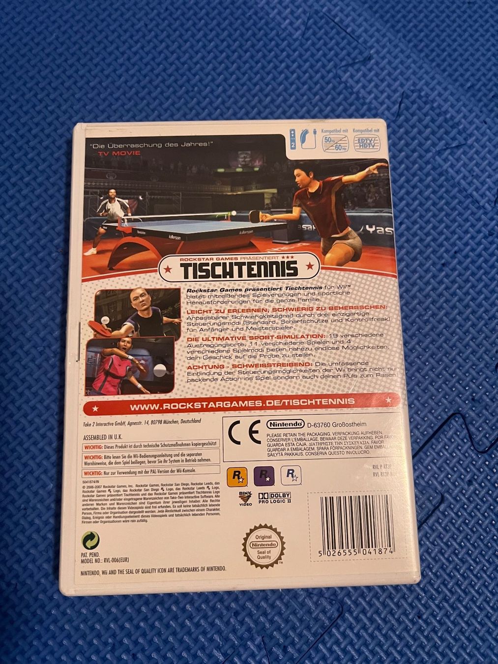 Nintendo Giochi: Tischtennis Nintendo Wii – Usato da Gossau SG venduto da schlitzerdemon 2
