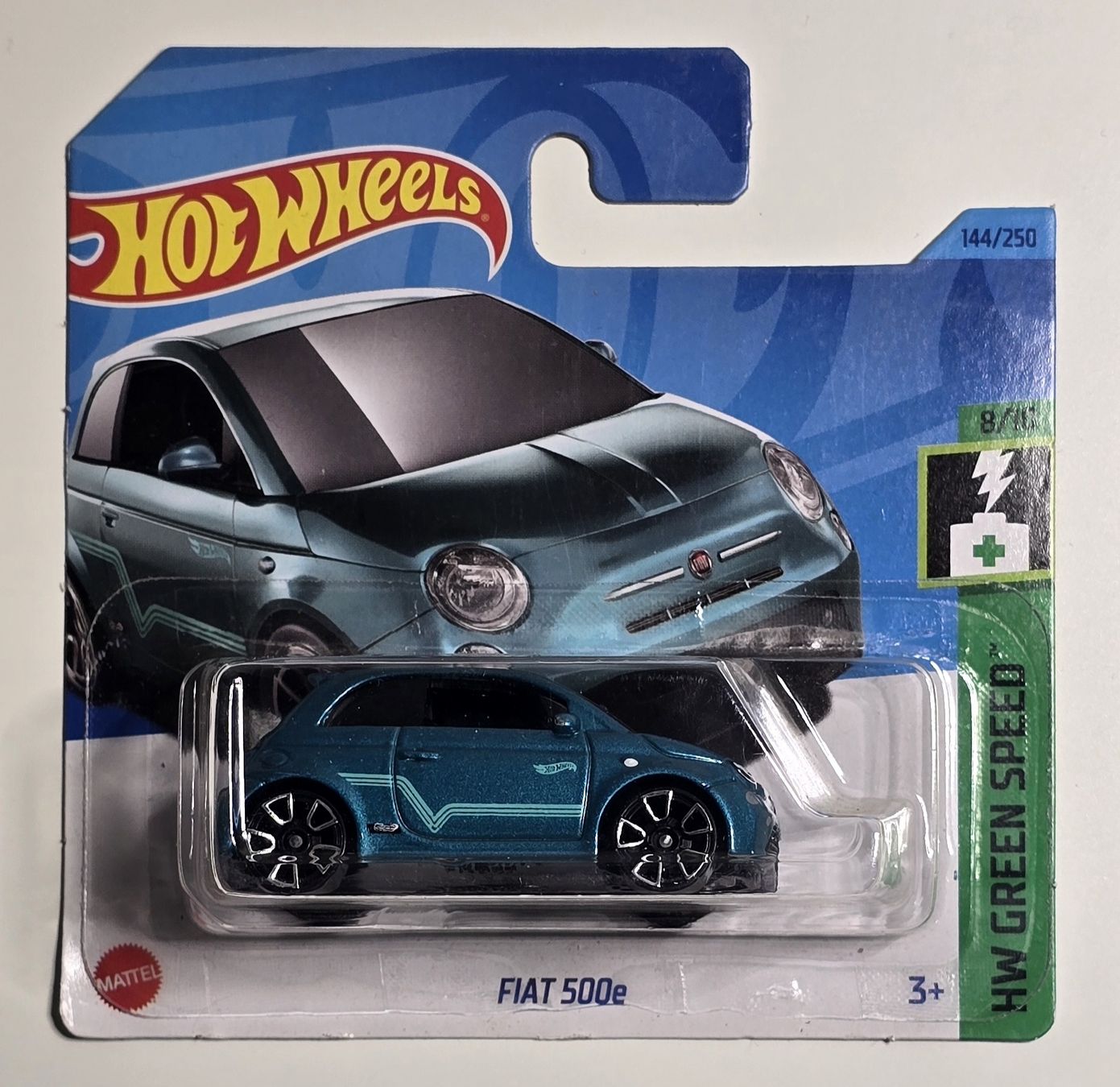 Hot Wheels Modellini d'auto: HotWheels Fiat 500e – Nuovo e nell'imballaggio originale da Kirchberg BE venduto da HotWheelsSammler