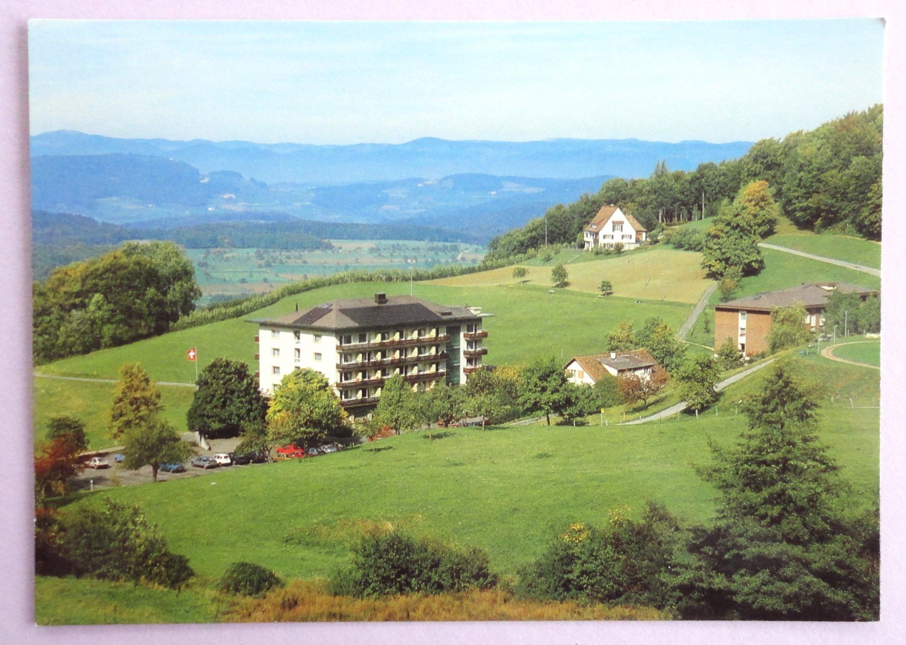 Cartoline postali: Kurhotel bad ramsach, Läufelfingen – Usato da Fétigny venduto da Billy2miny